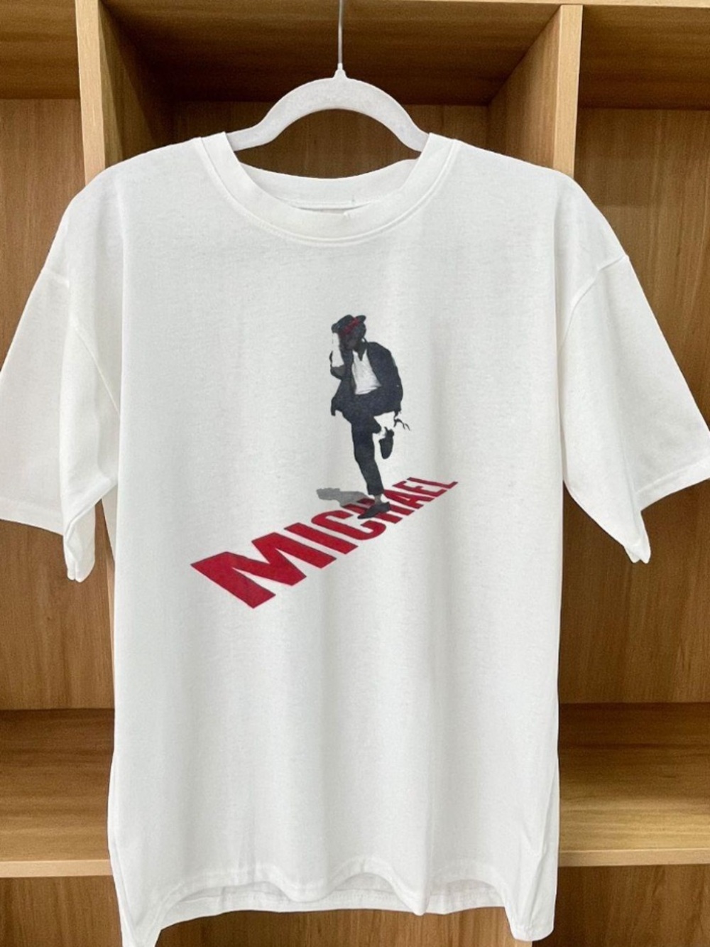 Michael Jackson Classic Dance Moves Retro White T-Shirt